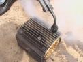 高溫高壓蒸汽清洗機AKSGV30清洗電機